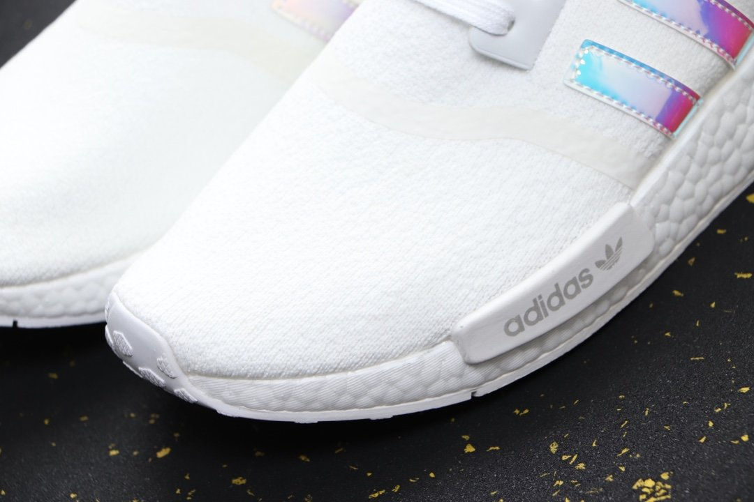 Giày Adidas NMD R1 White Iridescent FY1263 - Ảnh 11