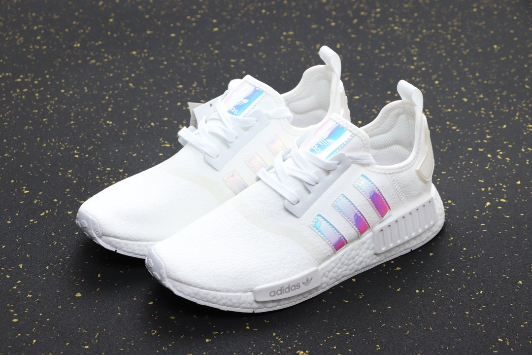 Giày Adidas NMD R1 White Iridescent FY1263 - Ảnh 10