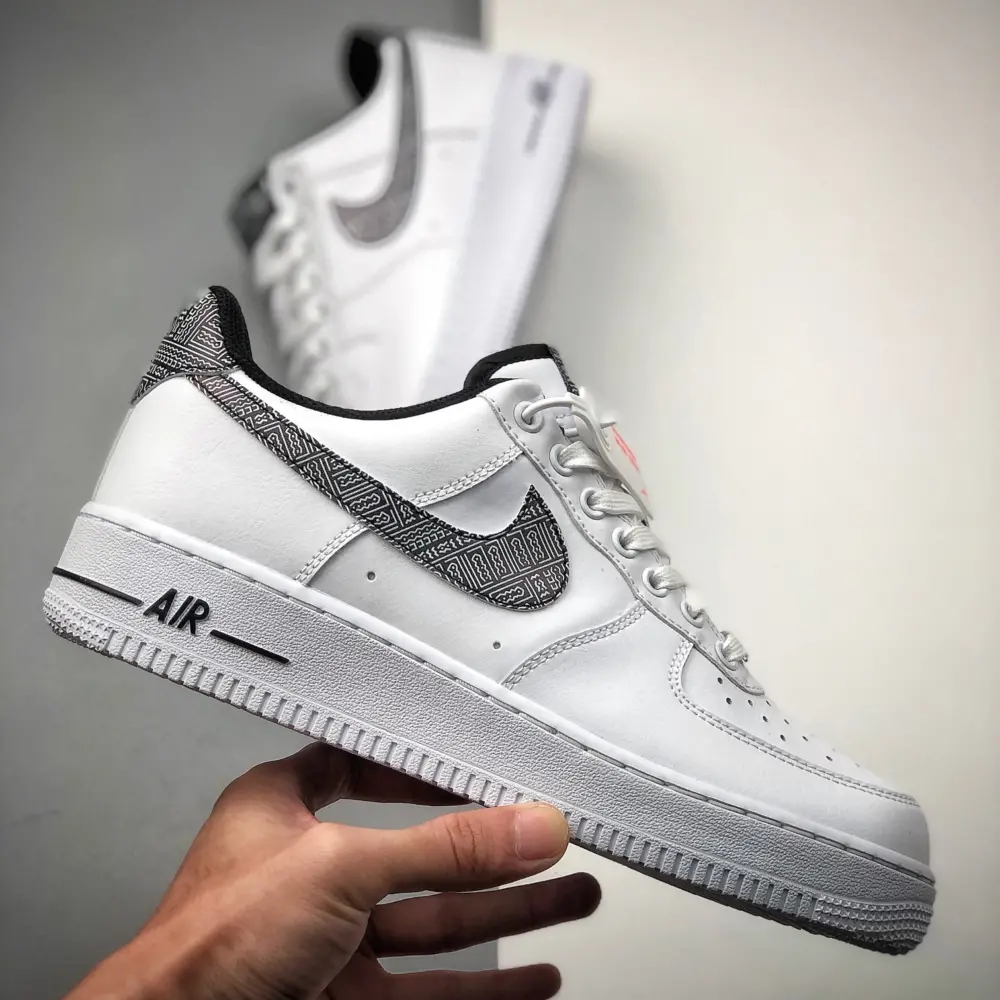 Giày Nike Air Force 1 'Geometric' CZ7933-100 - Ảnh 4