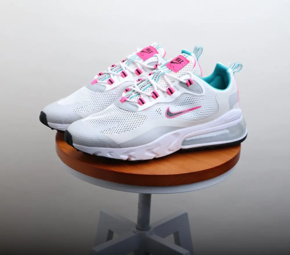 Giày Nike Air Max 270 React White Pink CZ1612-100 - Ảnh 3