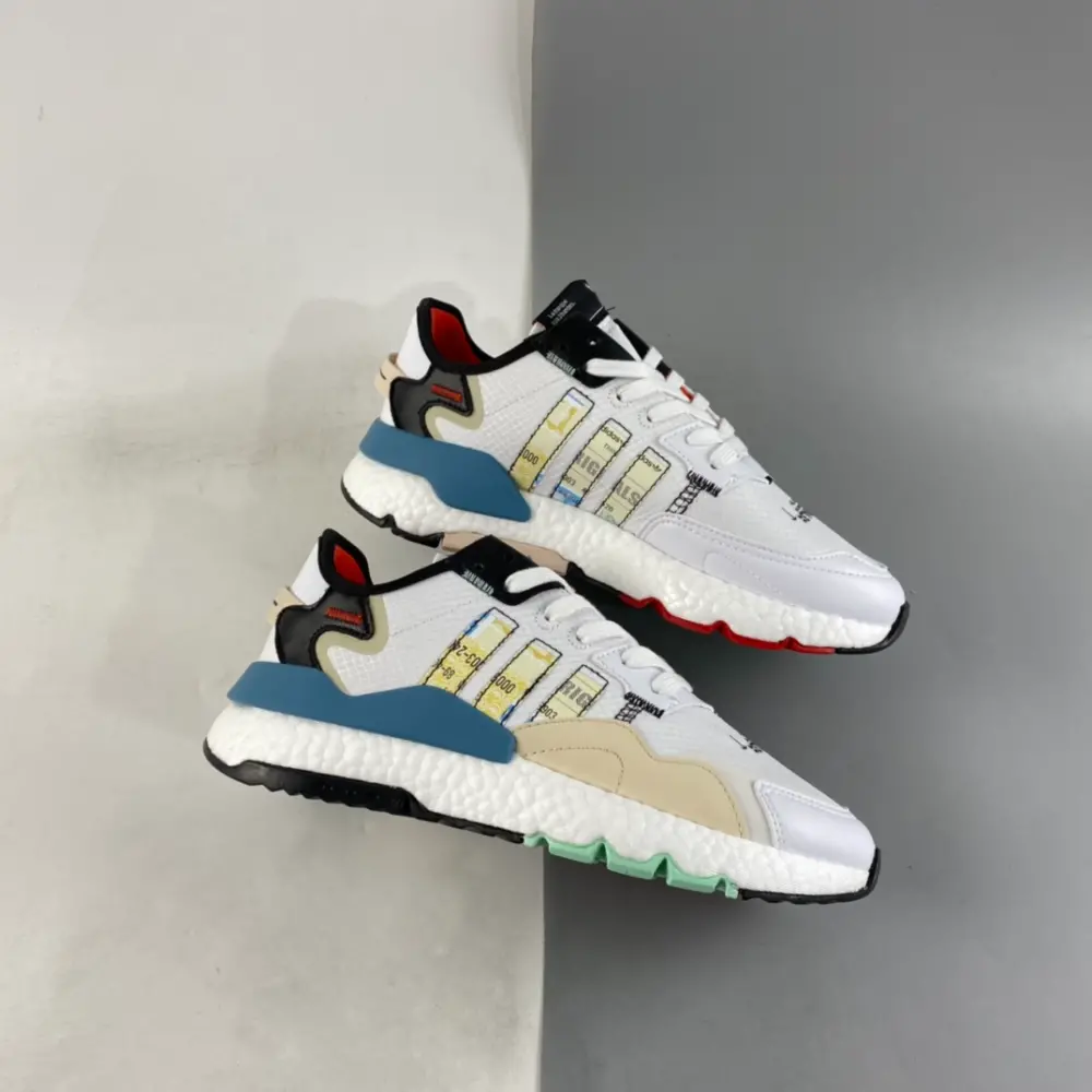 Alternative view of Giày Adidas Nite Jogger 'White' GW4229