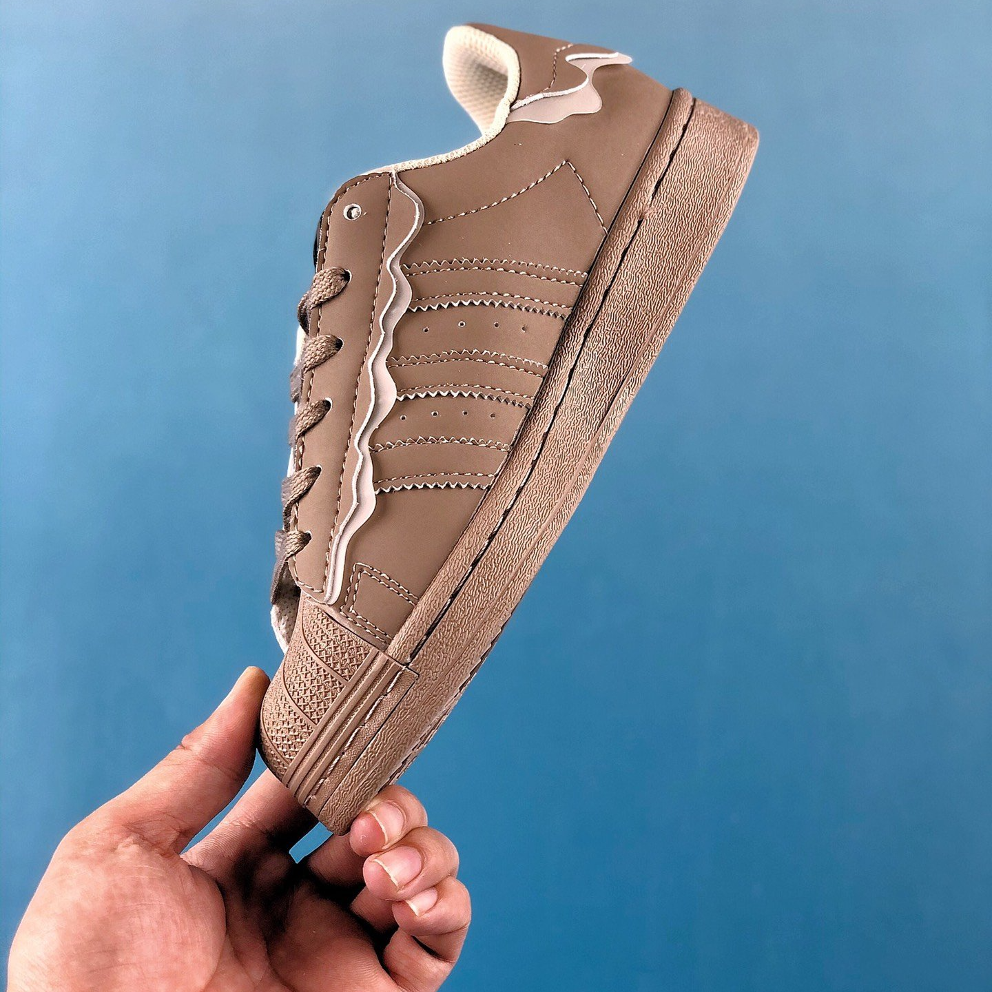 Giày Adidas Superstar 'Cappuccino' GW4440 - Ảnh 6