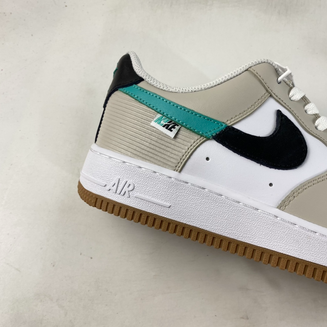 Giày Nike Air Force 1 GS 'Spliced Swoosh' DX6062-101 - Ảnh 3