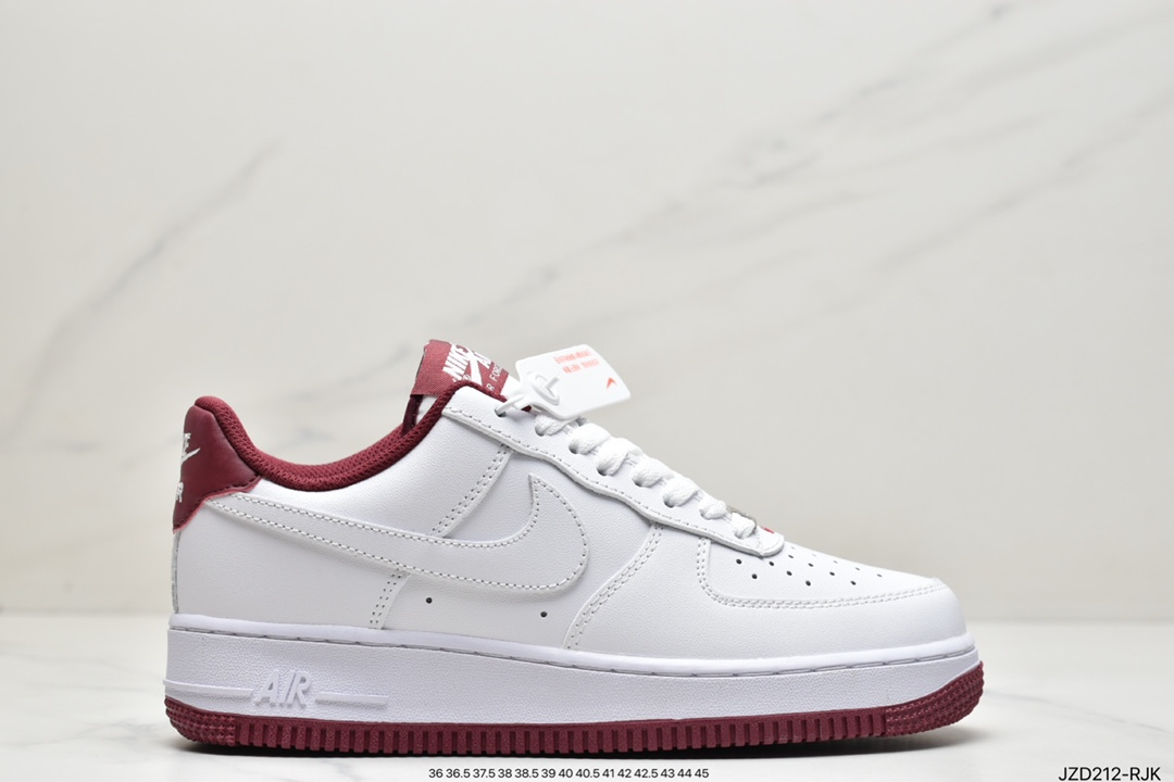 Giày Nike Air Force 1 Low '07 'White Dark Beetroot' DH7561-106 - Ảnh 6
