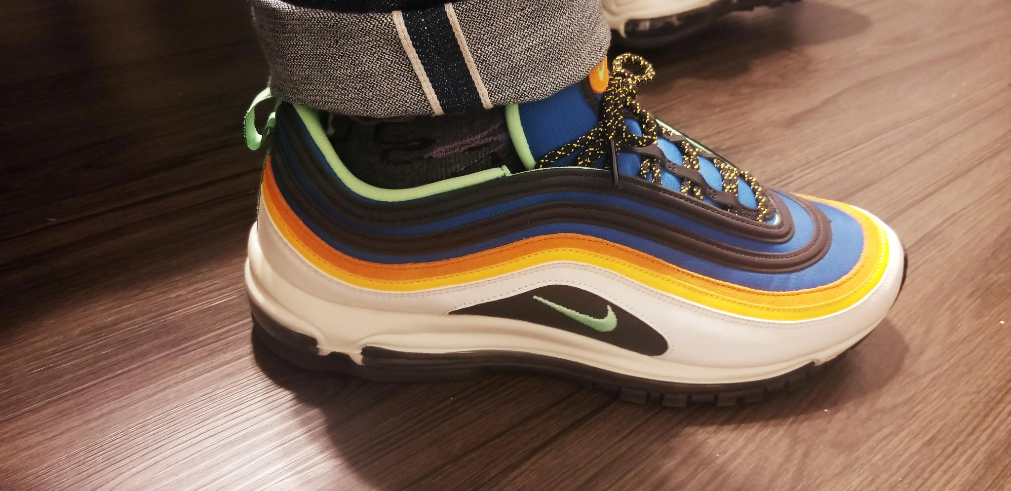 Giày Nike Air Max 97 'Green Abyss Illusion Green' CZ7868-300 - Ảnh 5