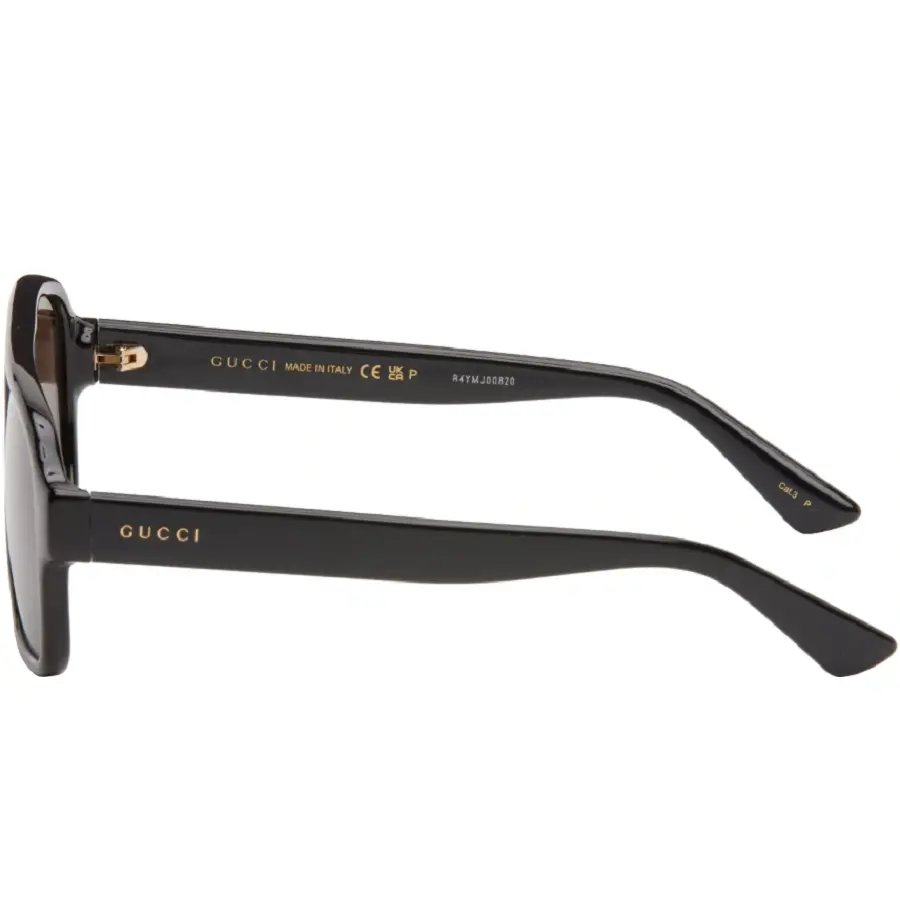 Kính Gucci Aviator Sunglasses 'Black' GG1342S-005 - Ảnh 3