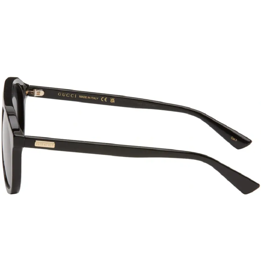 Kính Gucci Aviator Sunglasses 'Black' GG1320S-004-54 - Ảnh 3