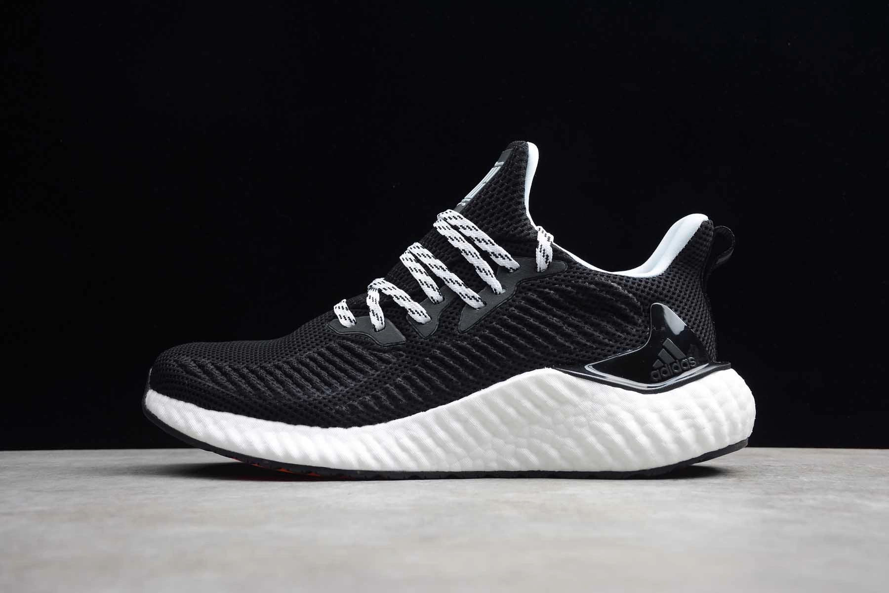 Giày Adidas AlphaBoost 'Black White' EG6537 - Ảnh 8