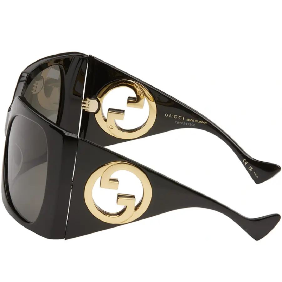 Kính Gucci Square Sunglasses 'Black' GG1042S-001 - Ảnh 3