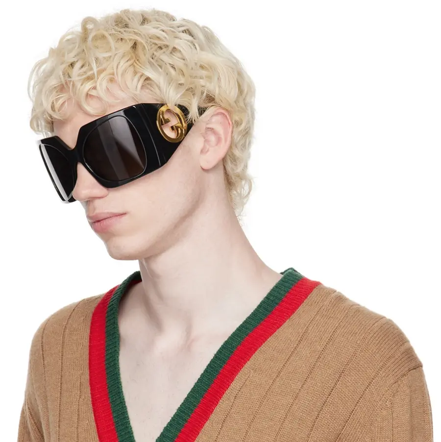 Alternative view of Kính Gucci Square Sunglasses 'Black' GG1042S-001