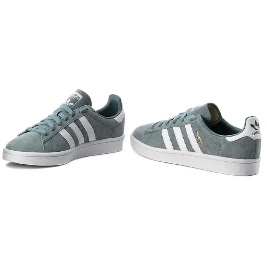 Giày Adidas Campus 'Raw Green' B37822 - Ảnh 4