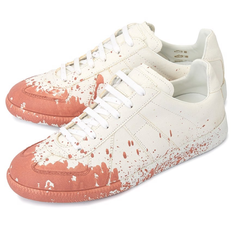 Giày Maison Margiela Replica Paint ‘White’ S37WS0568-P4711-H9178 - Ảnh 3