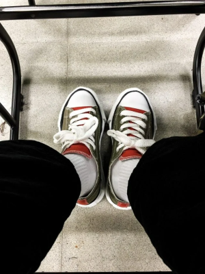 Alternative view of Giày Maison Mihara Yasuhiro x Nigel Cabourn 'Green' C02FW702-GREEN