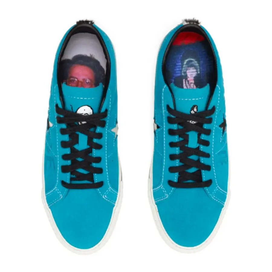 Giày Converse x Sean Pablo One Star Ox Rapid Teal ‘Blue’ 173215C - Ảnh 4