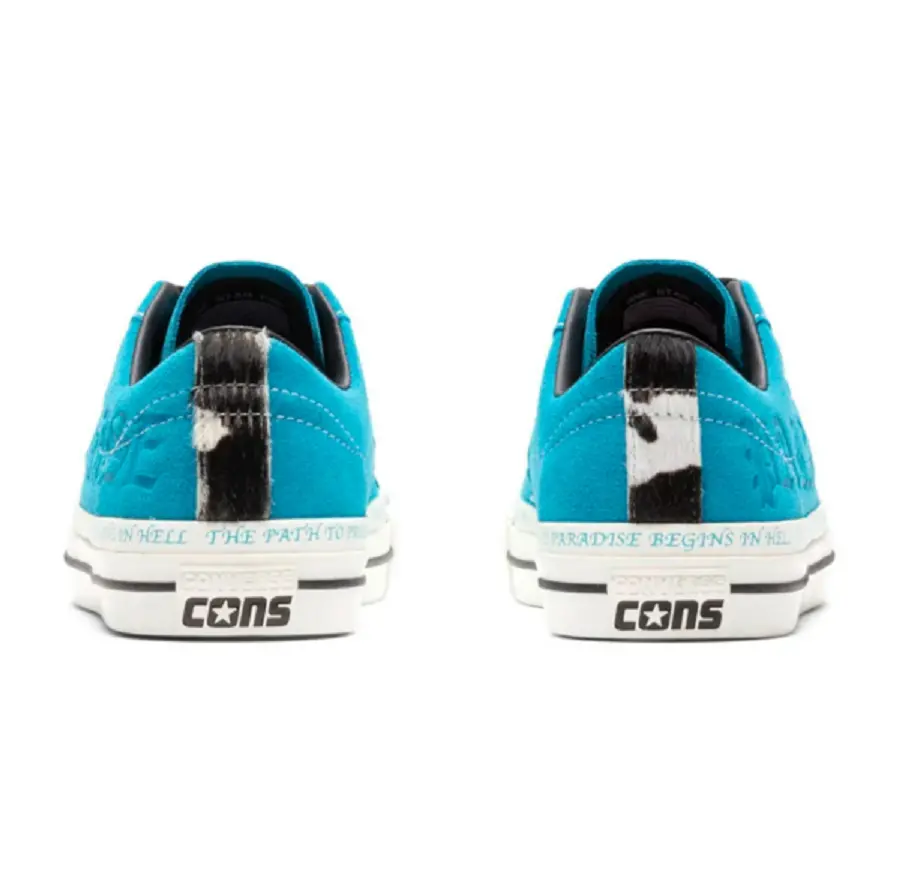 Giày Converse x Sean Pablo One Star Ox Rapid Teal ‘Blue’ 173215C - Ảnh 5