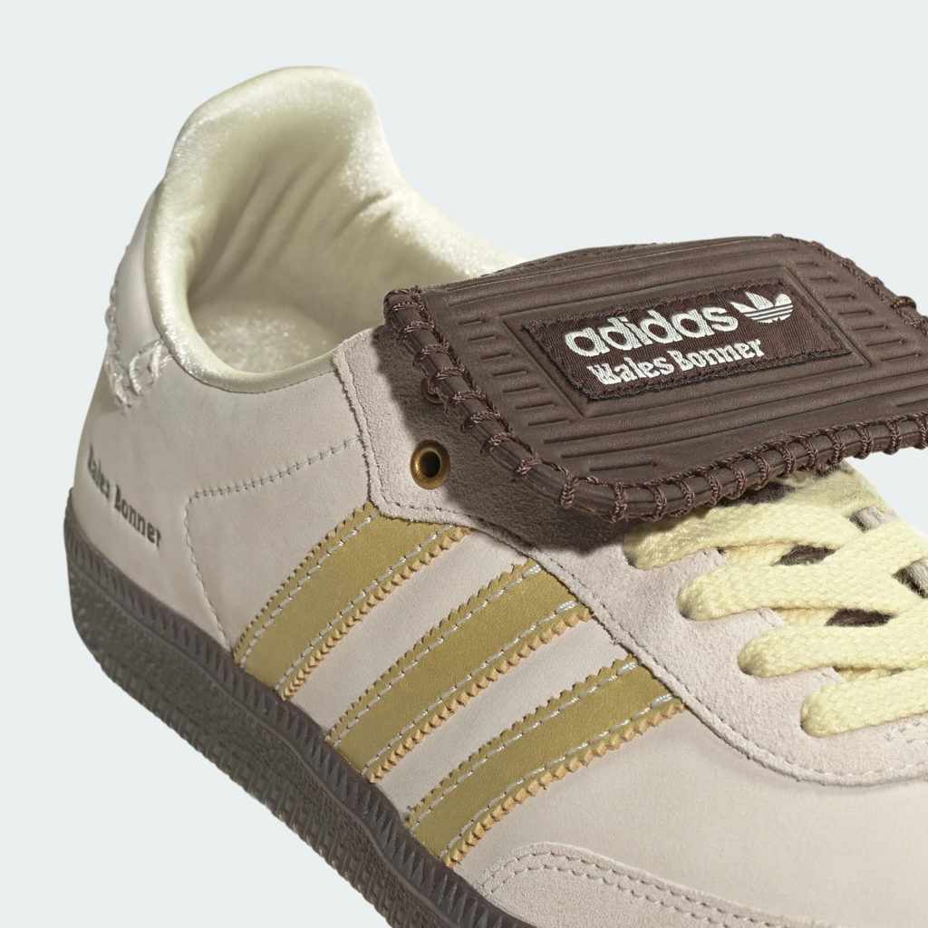 Giày Adidas Samba 'Wales Bonner Ecrtin Brown' ID0217 - Ảnh 4