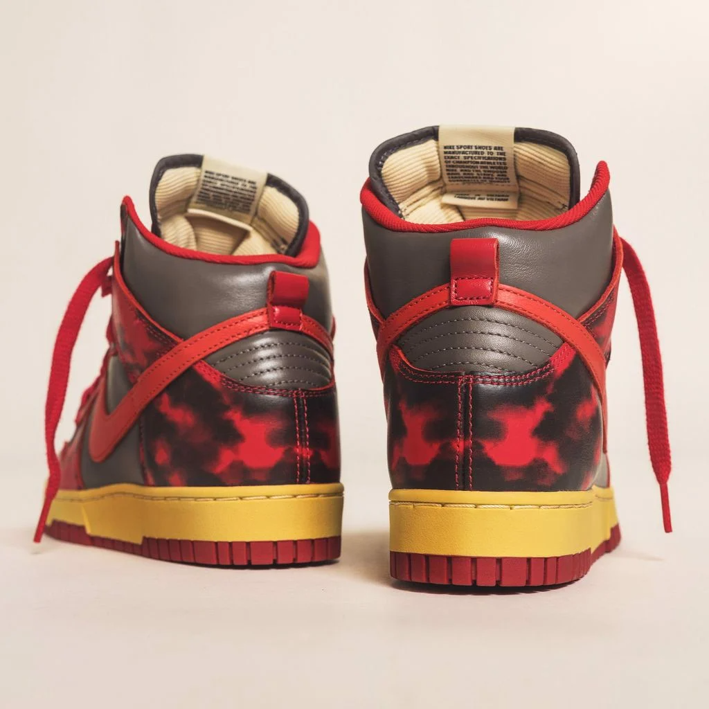 Giày Nike Dunk High 1985 'Acid Wash' DD9404-600 - Ảnh 6