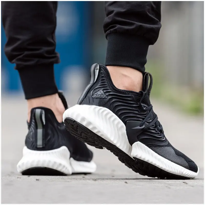 Giày Adidas Alphabounce Instinct CC M 'Black White' D97280 - Ảnh 4