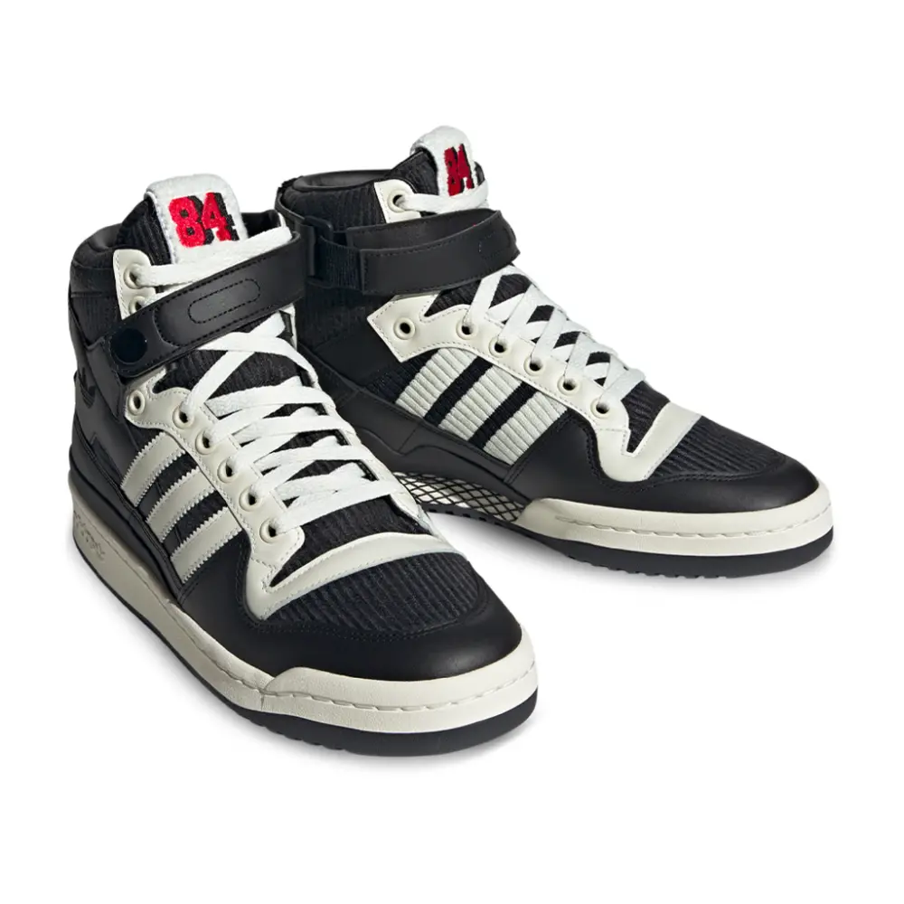 Alternative view of Giày Adidas Forum 84 High 'Black' HQ7005