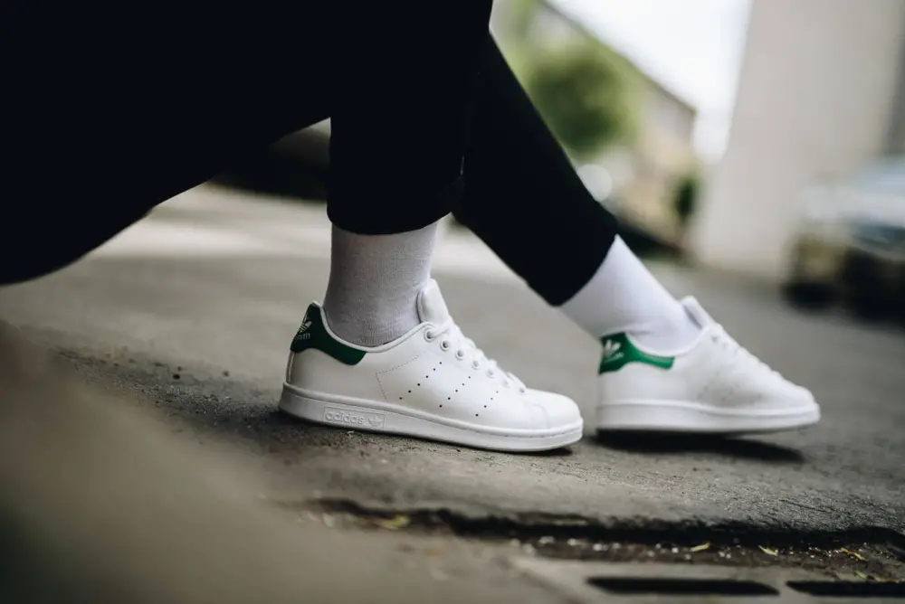 Giày Adidas Stan Smith J 'White' M20605 - Ảnh 7