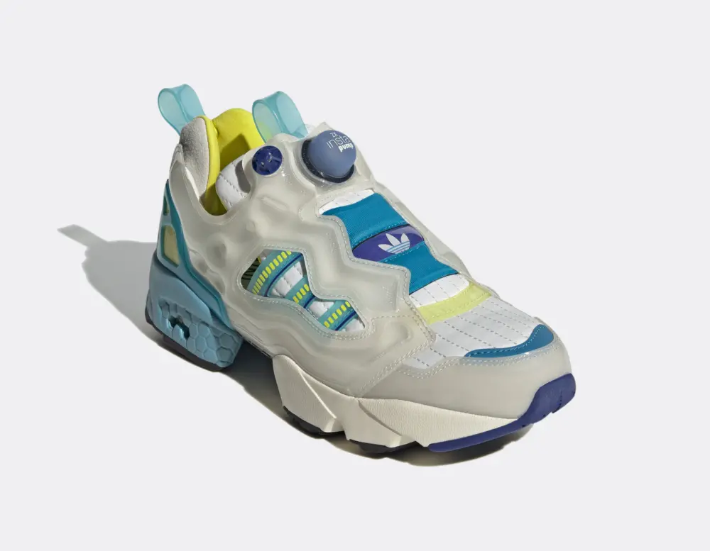 Giày Adidas x ZX Fury 'Shock Cyan' GW0368 - Ảnh 4