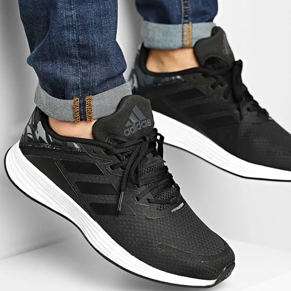 Alternative view of Giày Adidas Duramo SL 'Black White' FY6685