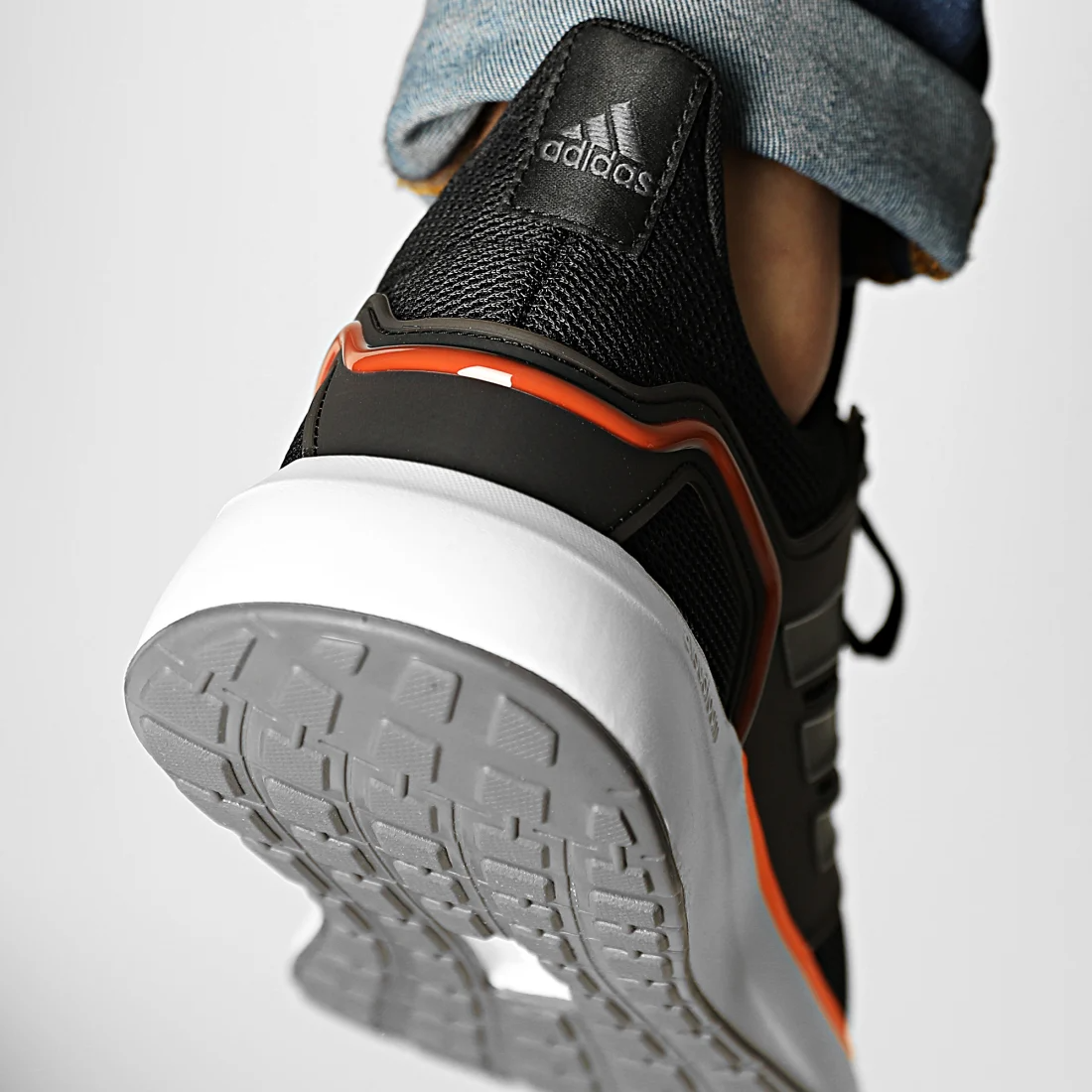 Giày Adidas EQ19 Run 'Black Screaming Orange' H00929 - Ảnh 8