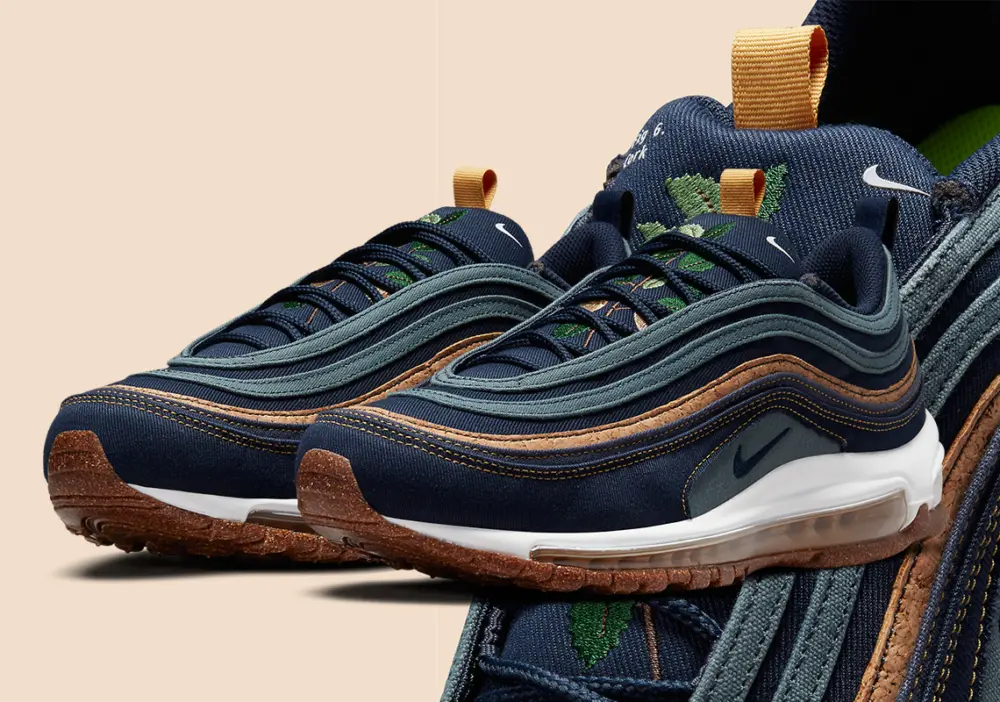 Alternative view of Giày Nike Air Max 97 SE 'Cork - Obsidian' DC3986-300