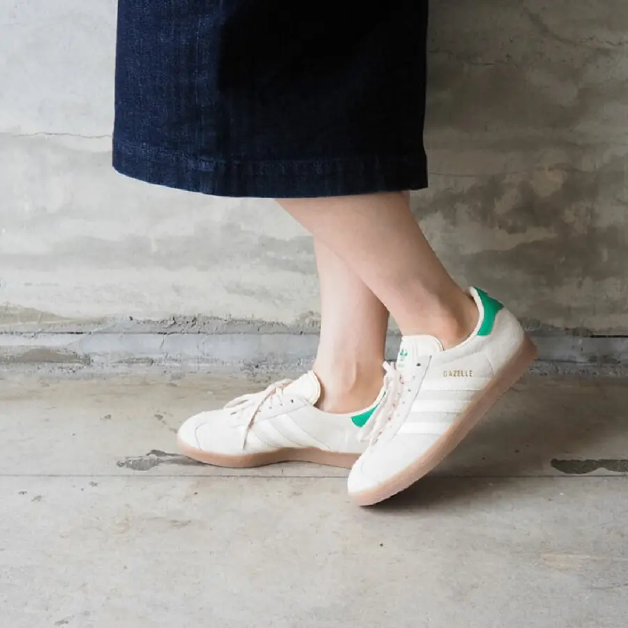 Giày Adidas Originals Gazelle 'Wonder White' IF3235 - Ảnh 3