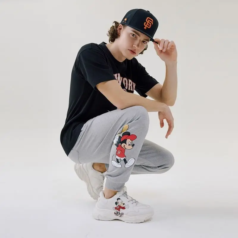 Giày MLB Bigball Chunky Boston Mickey Red Sox 32SHCK011-43I - Ảnh 4