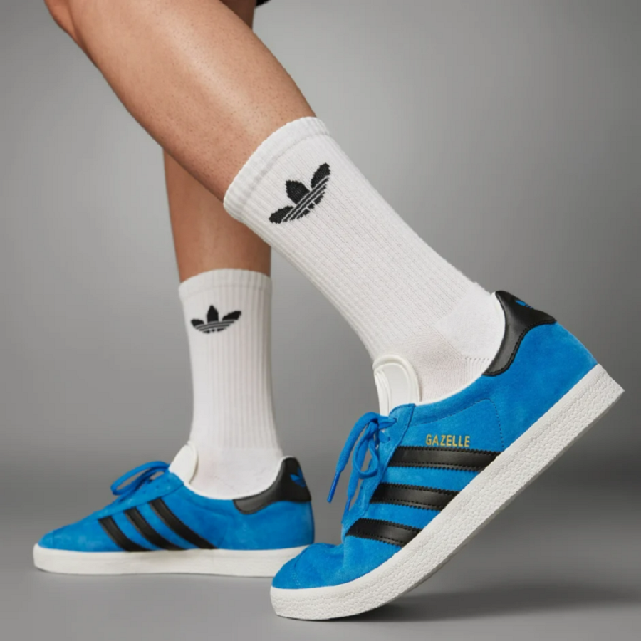 Giày Adidas Gazelle ‘Blue Bird Core Black’ IG0666 - Ảnh 5