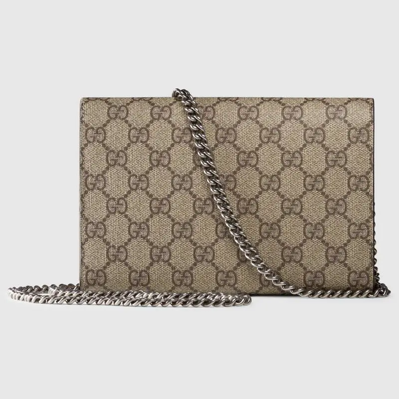 Alternative view of Túi Gucci Dionysus GG Supreme Chain Wallet 401231 KHNSN 8642