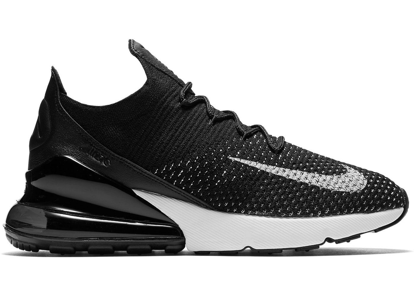 Giày Nike Air Max 270 Flyknit 'Black White' AH6803-001