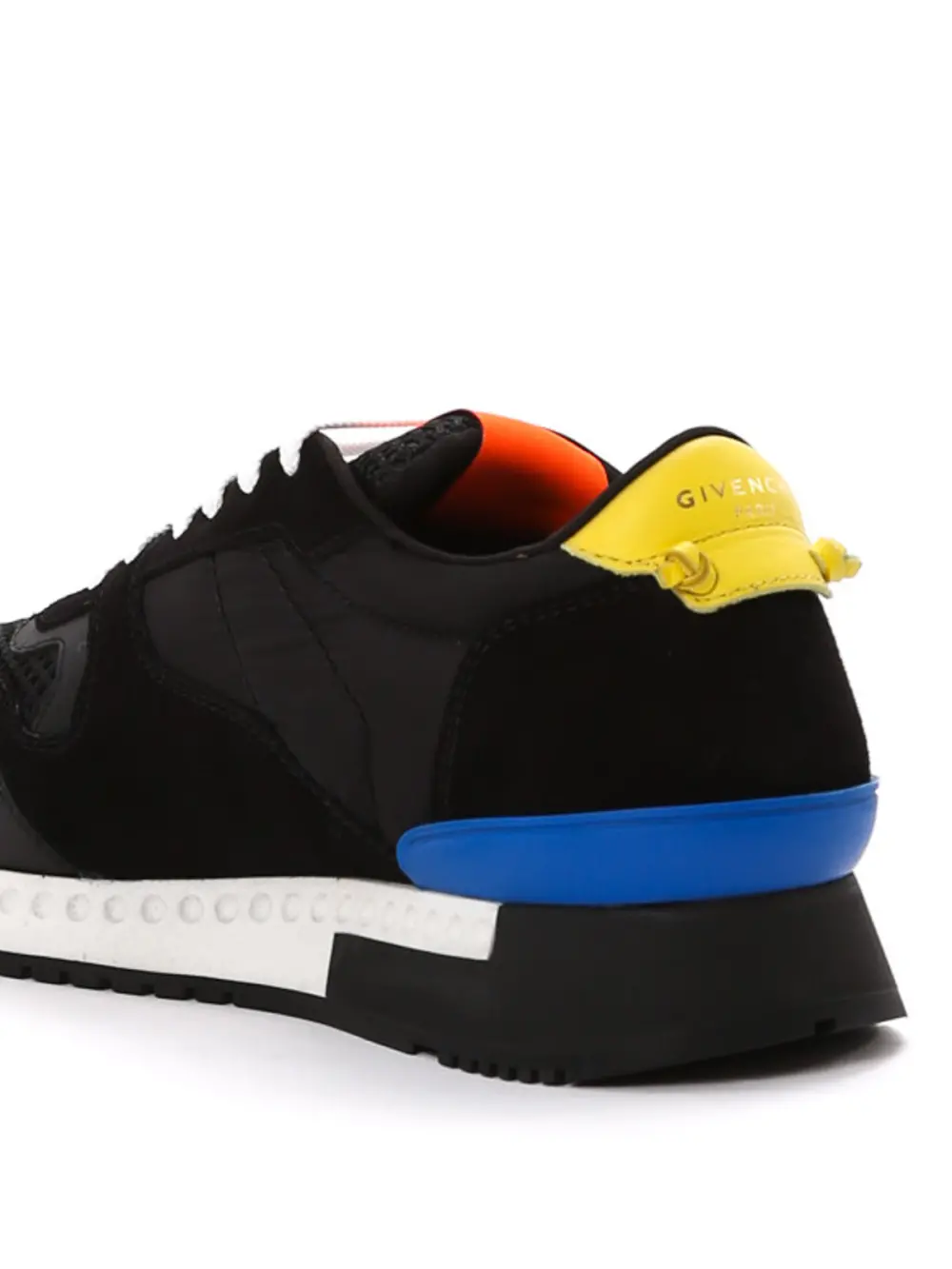 Giày Givenchy Men's Black Fabric Sneakers BM08217980-001 - Ảnh 5