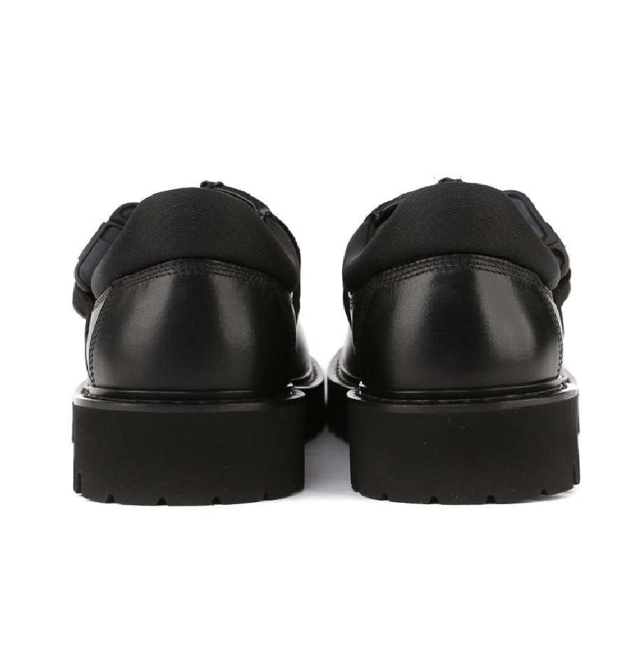 Giày Valentino Calfskin Derby VLTN Buckle Black UY0S0D89YBH0NO - Ảnh 4