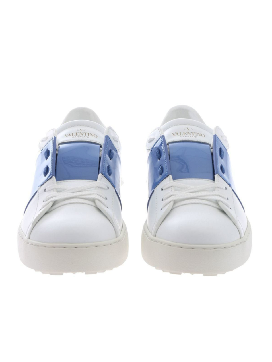 Giày Valentino Garavani White Leather VY0S0830BLU60U - Ảnh 4