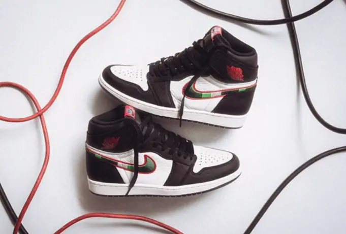 Giày Nike Air Jordan 1 Retro High 'A Star Is Born' 555088-015 - Ảnh 3