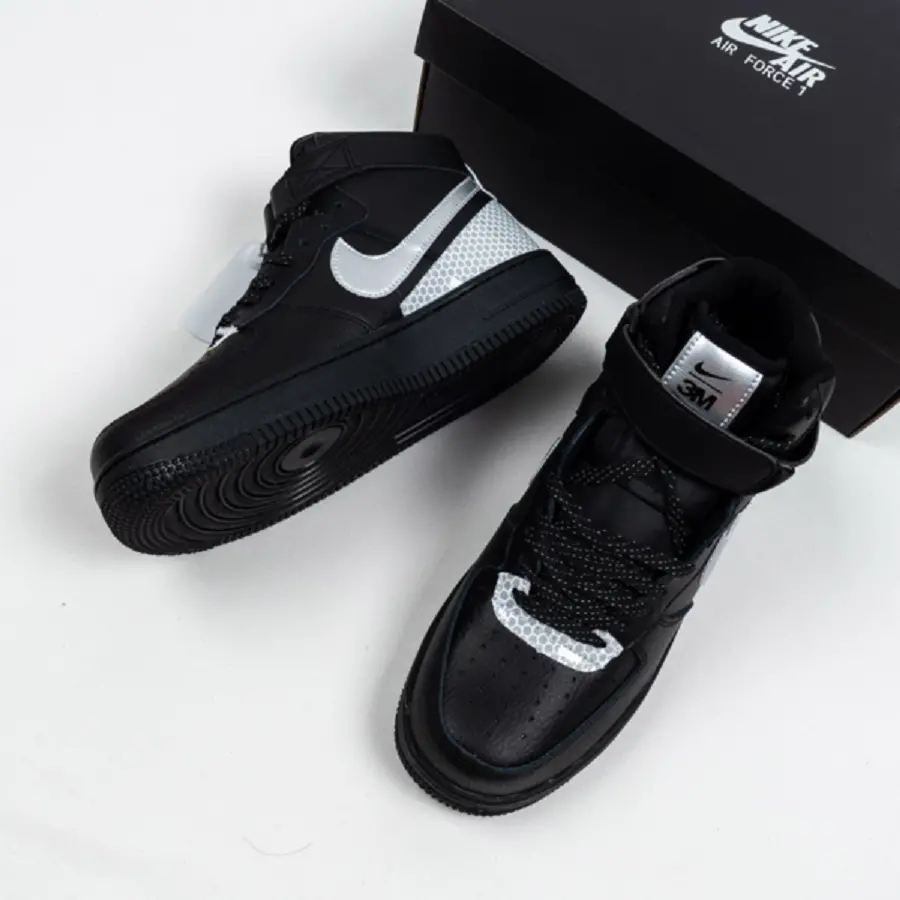 Alternative view of Giày Nike 3M x Air Force 1 High ‘Black’ CU4159-001