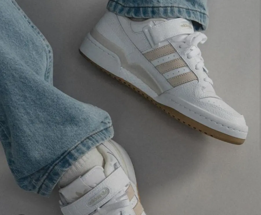 Giày Adidas Originals Forum Low 'Grey White' GZ3875 - Ảnh 4