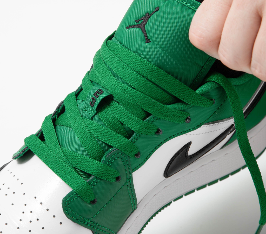 Giày Nike Air Jordan 1 Low GS 'Pine Green' 553560-301 - Ảnh 5