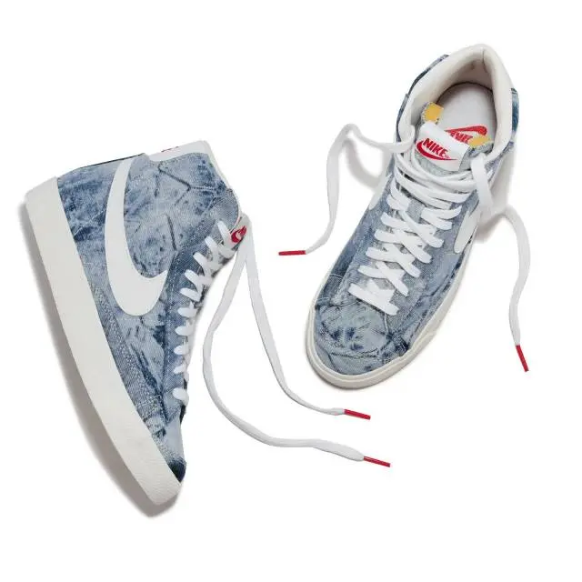 Alternative view of Giày Nike Blazer Mid 'Washed Denim' DV2182-900