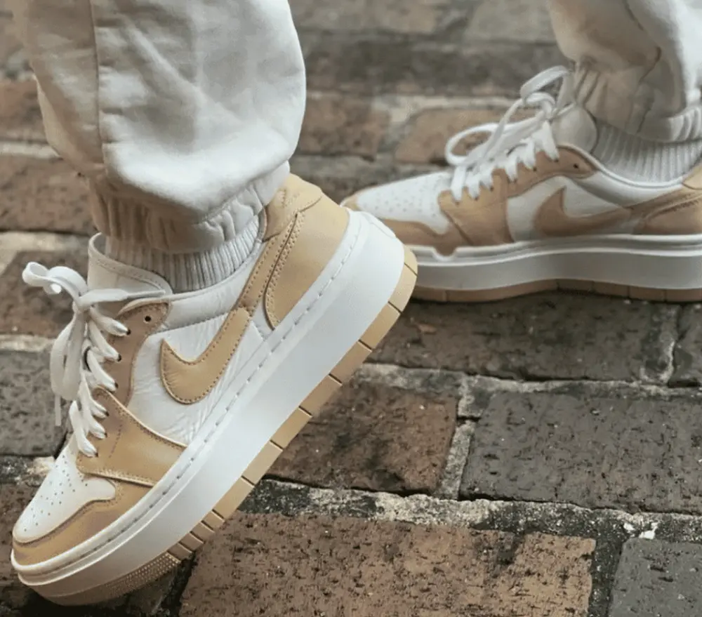 Giày Nike Air Jordan 1 Elevate Low 'White Onyx' DH7004-102 - Ảnh 4