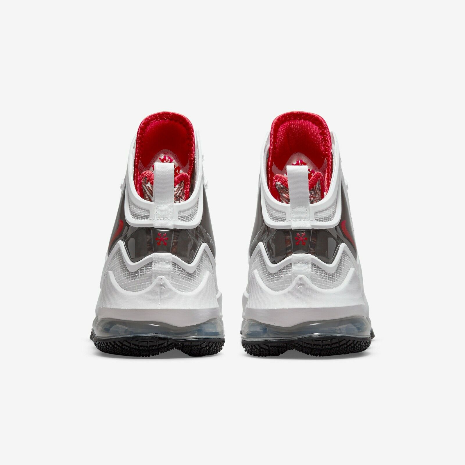 Giày Nike LeBron 19 Para Hombre 'White Red' CZ0203-101 - Ảnh 3