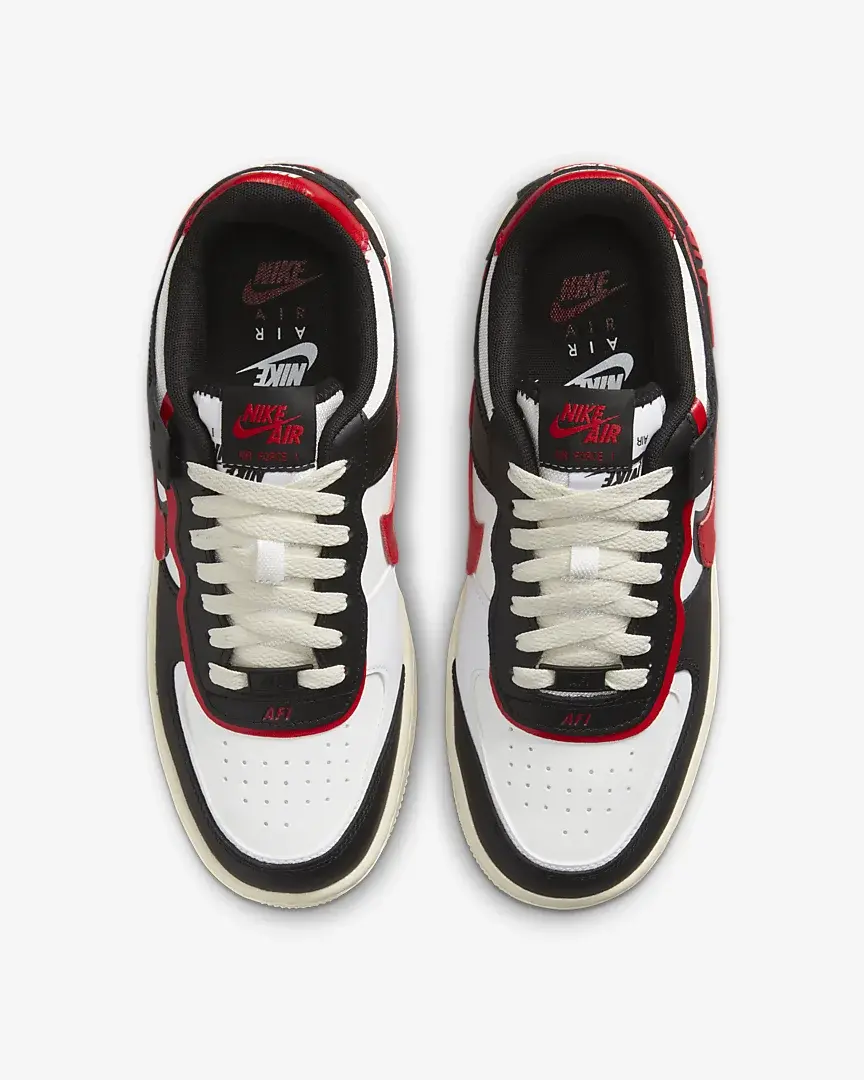 Giày Nike Air Force 1 Low Shadow 'White Red Black’ DR7883-102 - Ảnh 5