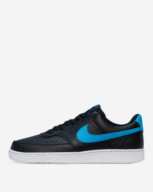 Alternative view of Giày Nike Court Vision Low Next Nature 'Black Laser Blue' DH2987 005