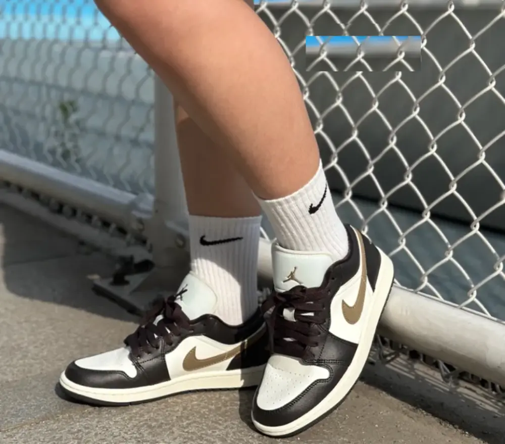 Giày Nike Air Jordan 1 Low 'Shadow Brown' DC0774-200 - Ảnh 3
