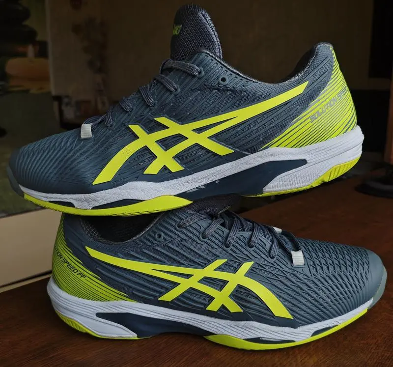 Giày Asics Solution Speed FF 'Steel Blue Green' 1041A182-402 - Ảnh 3