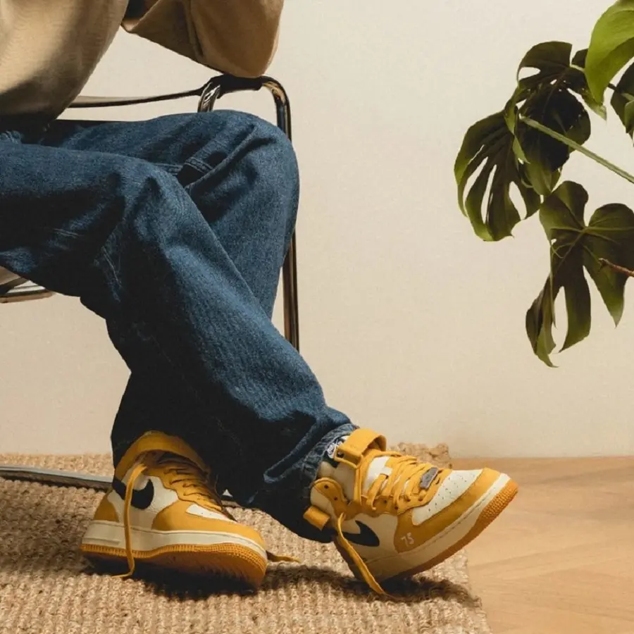 Giày Nike Air Force 1 Mid ‘Paris Pollen’ DO6729-700 - Ảnh 7