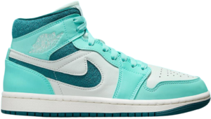 Giày Nike Air Jordan 1 Mid 'Bleached Turquoise' DZ3745-300