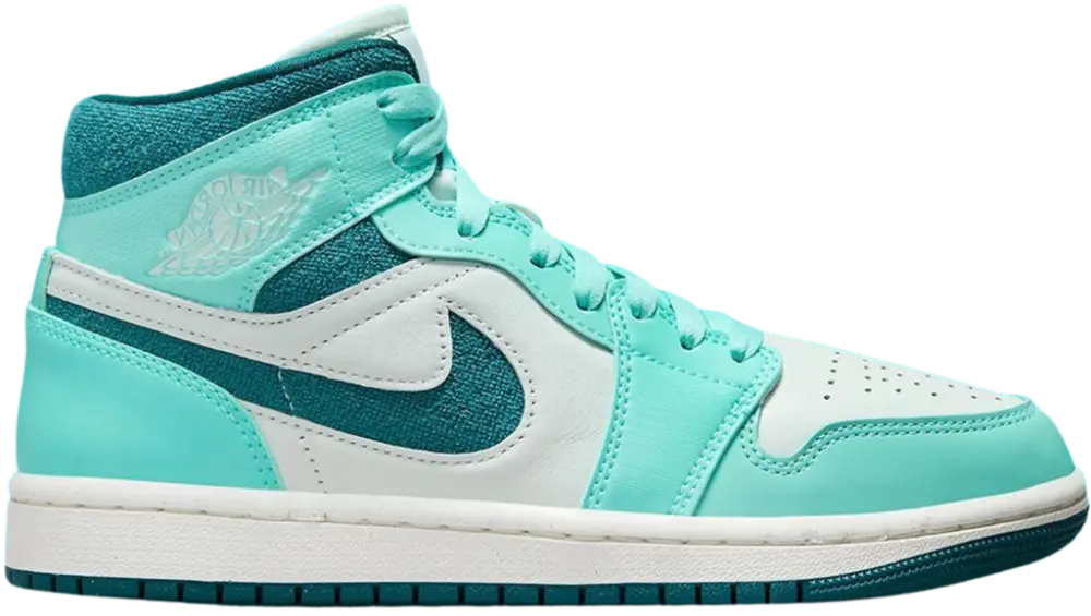 Giày Nike Air Jordan 1 Mid 'Bleached Turquoise' DZ3745-300